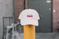 Manor "Take Out" Dad Hat -  White / Red