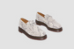 Dr. Martens "Adrian Snaffle Python Print Suede " M - Sand / Black