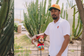 Manor "Icon Polo"  M - White / Orange