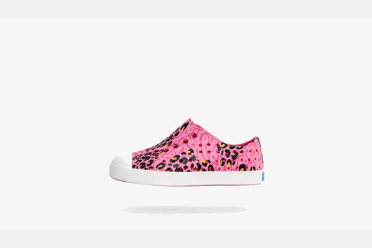 Native "Jefferson Print" K - Hollywood Pink / Shell White / Hollywood Warped Cheetah