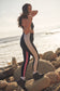 Spiritual Gangster "Embody Eco Jersey 7/8 Legging" W - Black Oatmeal