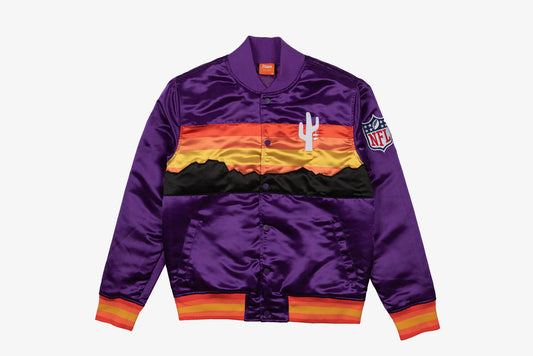 Manor x NFL "Camelback Stadium Jacket" M - Shield Purple / Orange