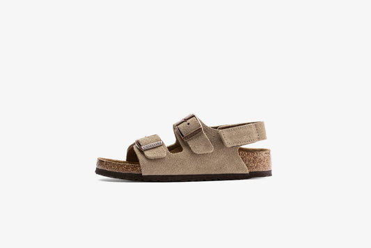 Birkenstock "Milano HL Suede" K -Taupe (Narrow Fit)