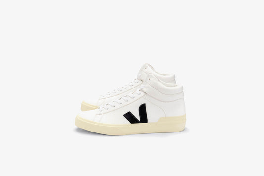 Veja "Minotaur Chromefree Leather" W - White/Black/Butter