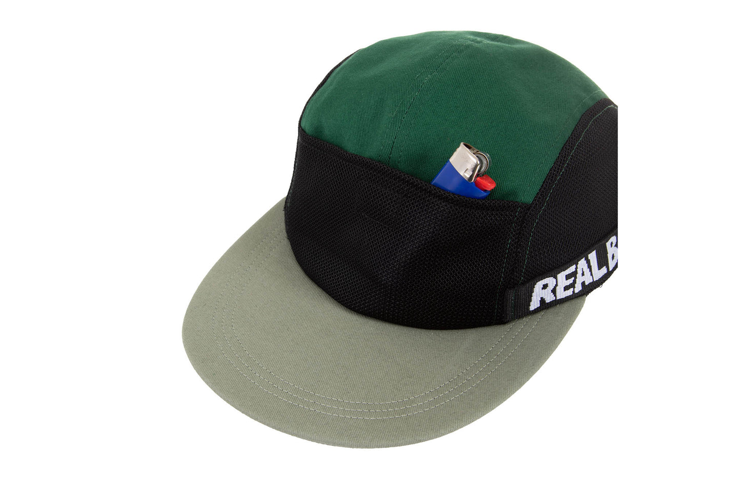 Real Bad Man " Carryall Hiker Hat - Green