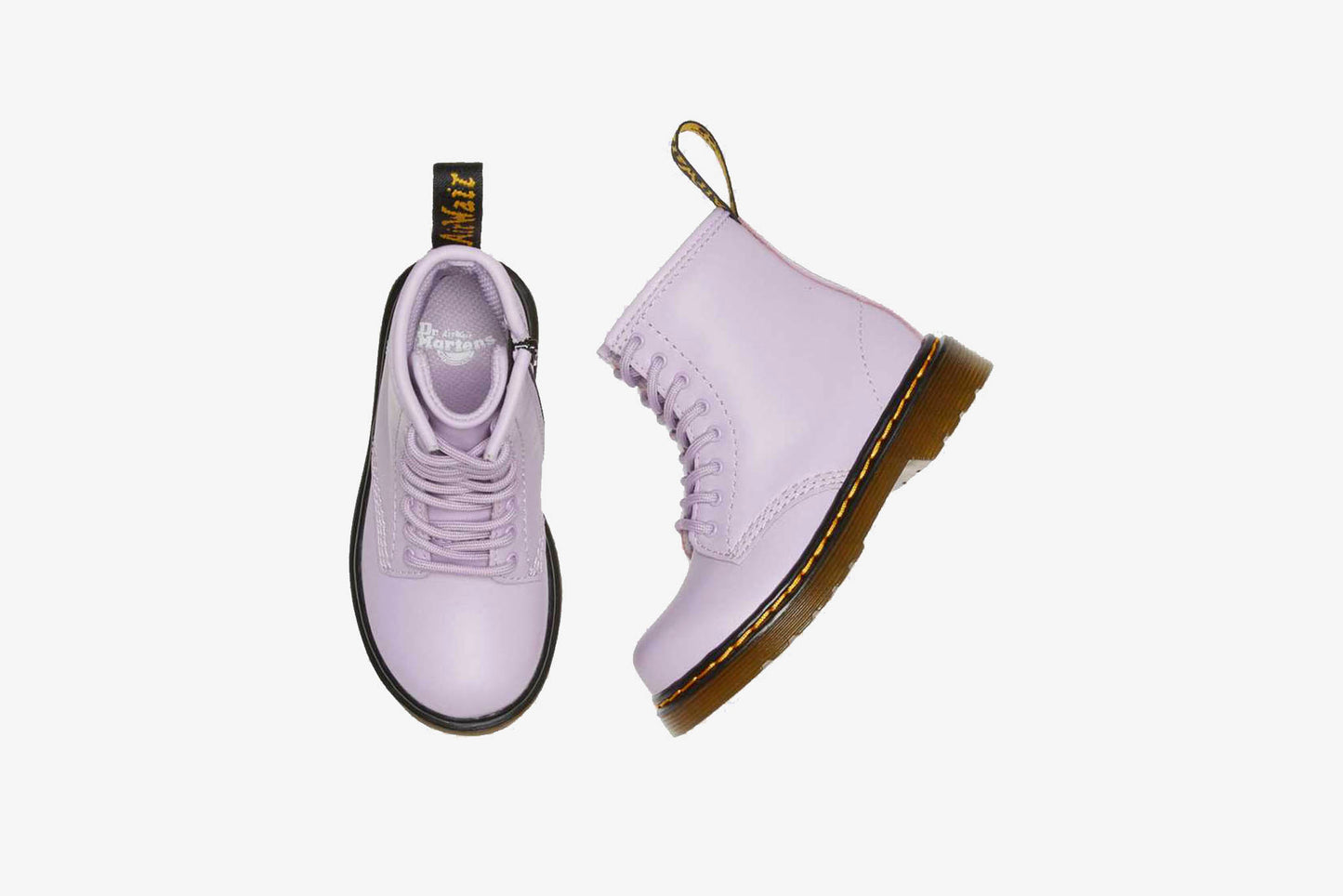 Dr. Martens "1460 J Softy Leather Lace Up Boots " PS - Pink