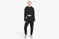 Nike "Yoga Luxe Cropped Fleece Hoodie" W - Black