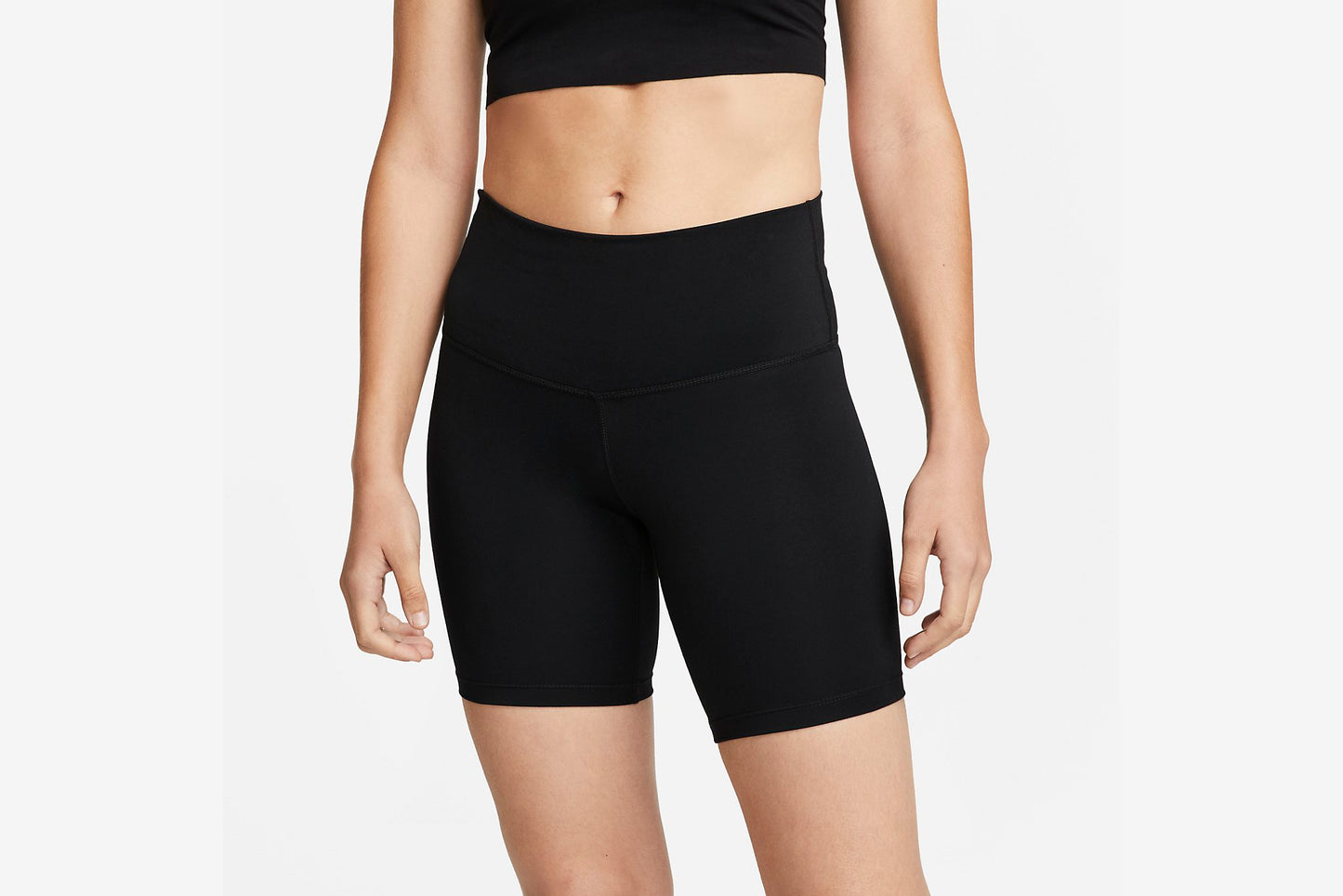 Nike "Yoga High-Waisted 7" Shorts" W - Black