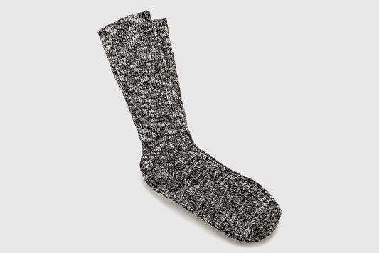 Birkenstock "Cotton Slub Sock" W - Black / Grey