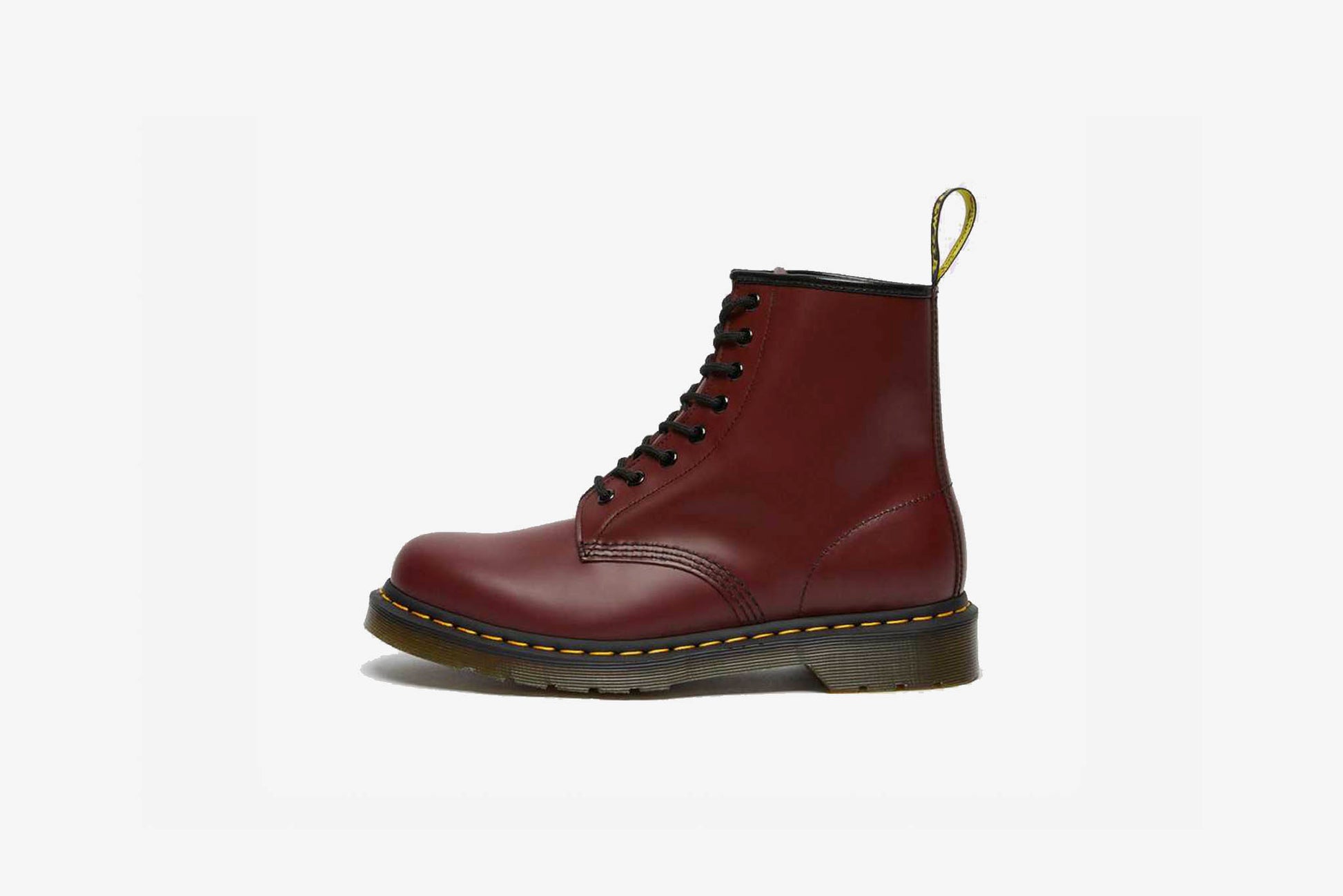 Dr. Martens "1460 Smooth Leather Up Boots" - Cherry –