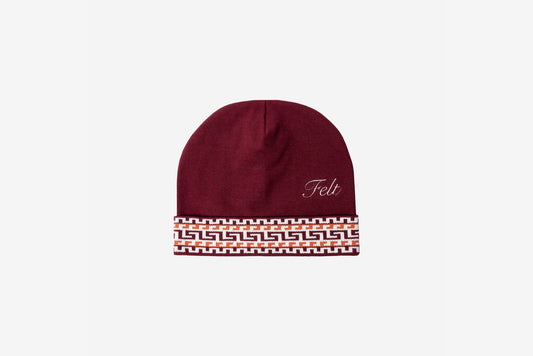 Felt "Havana" Beanie - Wine