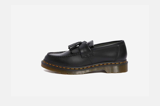 Dr. Martens "Adrian YS (Yellow Stitching) Loafer" M - Black