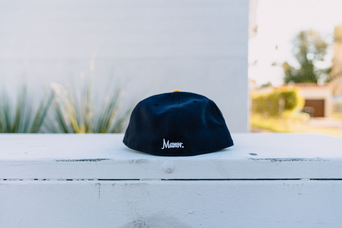 Manor x New Era "Manor League" 59FIFTY - Navy Blue / Red / White