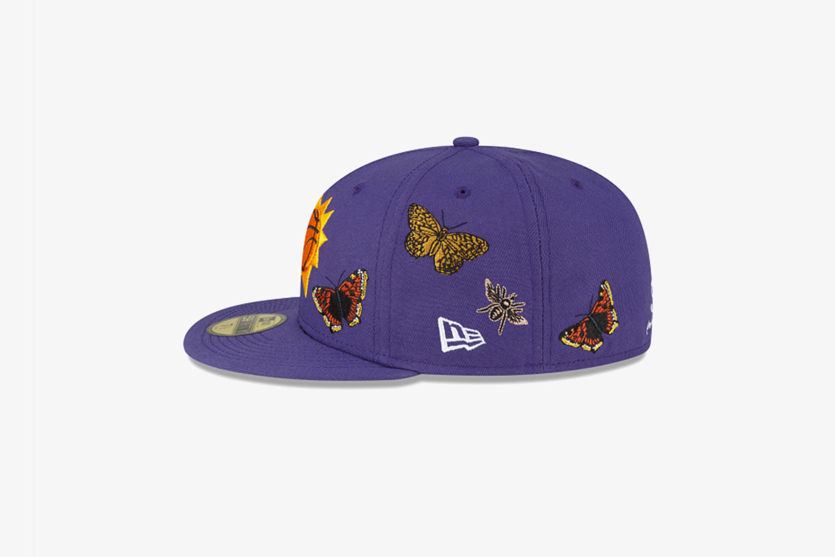 New Era 59FIFTY Tucson Padres Sunset Fitted Hat Black Gradient Orange Purple