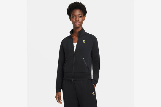 Nike "Court Full-Zip" Tennis Jacket W - Black / Multi