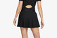 Nike "NikeCourt Dri-FIT Advantage Pleated Tennis Skirt" W - Black / White